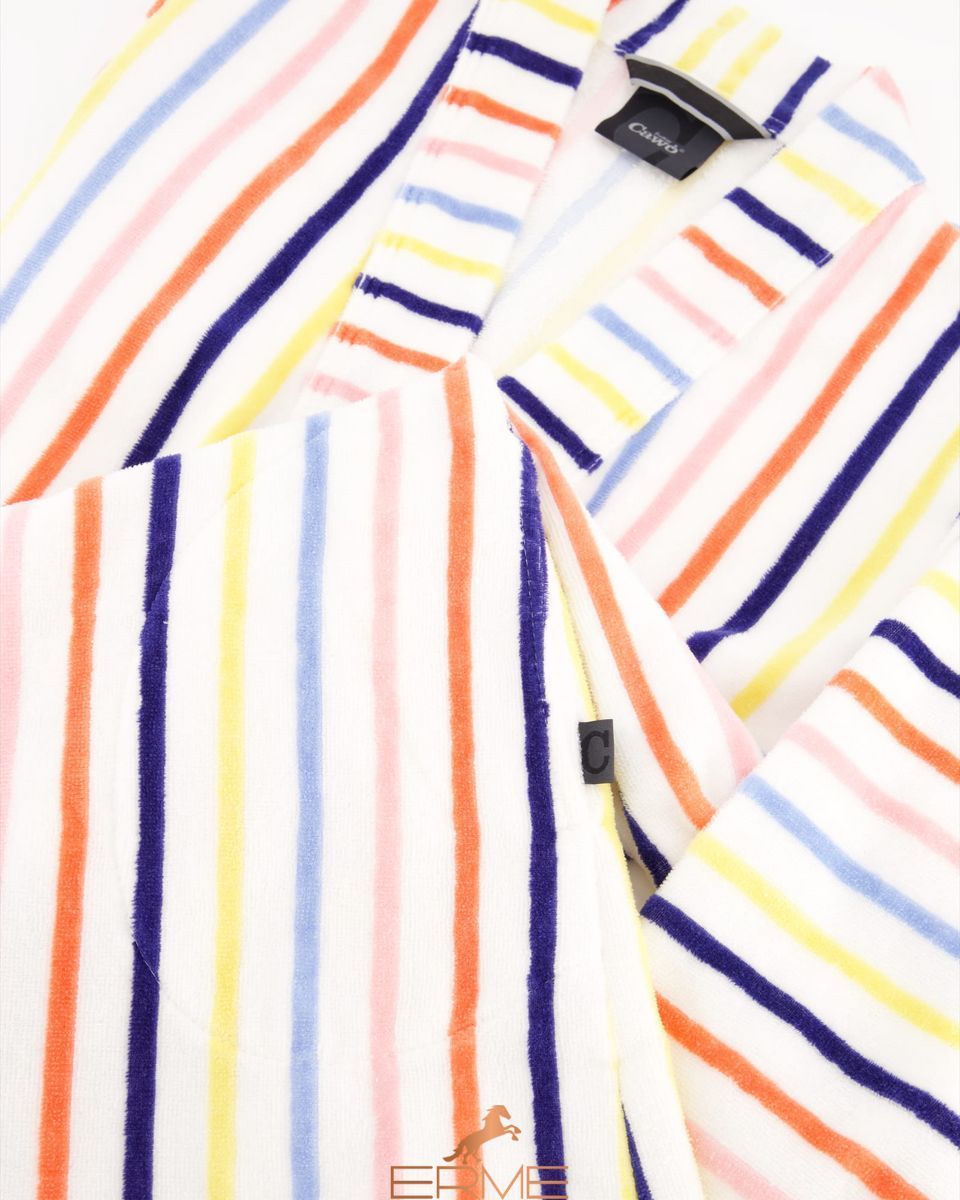 Women's robe Cawoe - 3343 Weib-Multicolor