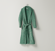 Terry robe Leitner Leinen - Confusion Emerald