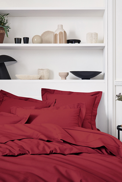 Постельное белье Essix Royal Line Carmine, 50x70 (2шт), 155x200, 180x290