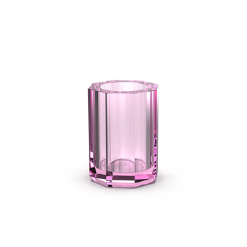 Decor Walter Kristall Capri Склянка для зубних щіток - Pink