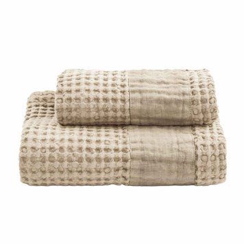 Набір рушників для обличчя + гостьове Biancoperla Milano Corda, 60х110 + 40х60 + 100x140