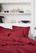 Постільна білизна Essix Royal Line Carmine, 50x70 (2шт), 155x200, 180x290