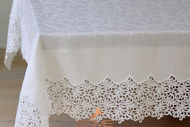 Weissfee tablecloth - Gala White