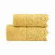 Набір рушників для обличчя + гостьове Biancoperla Canastra Miele, 60х110 + 40х60 + 100x140