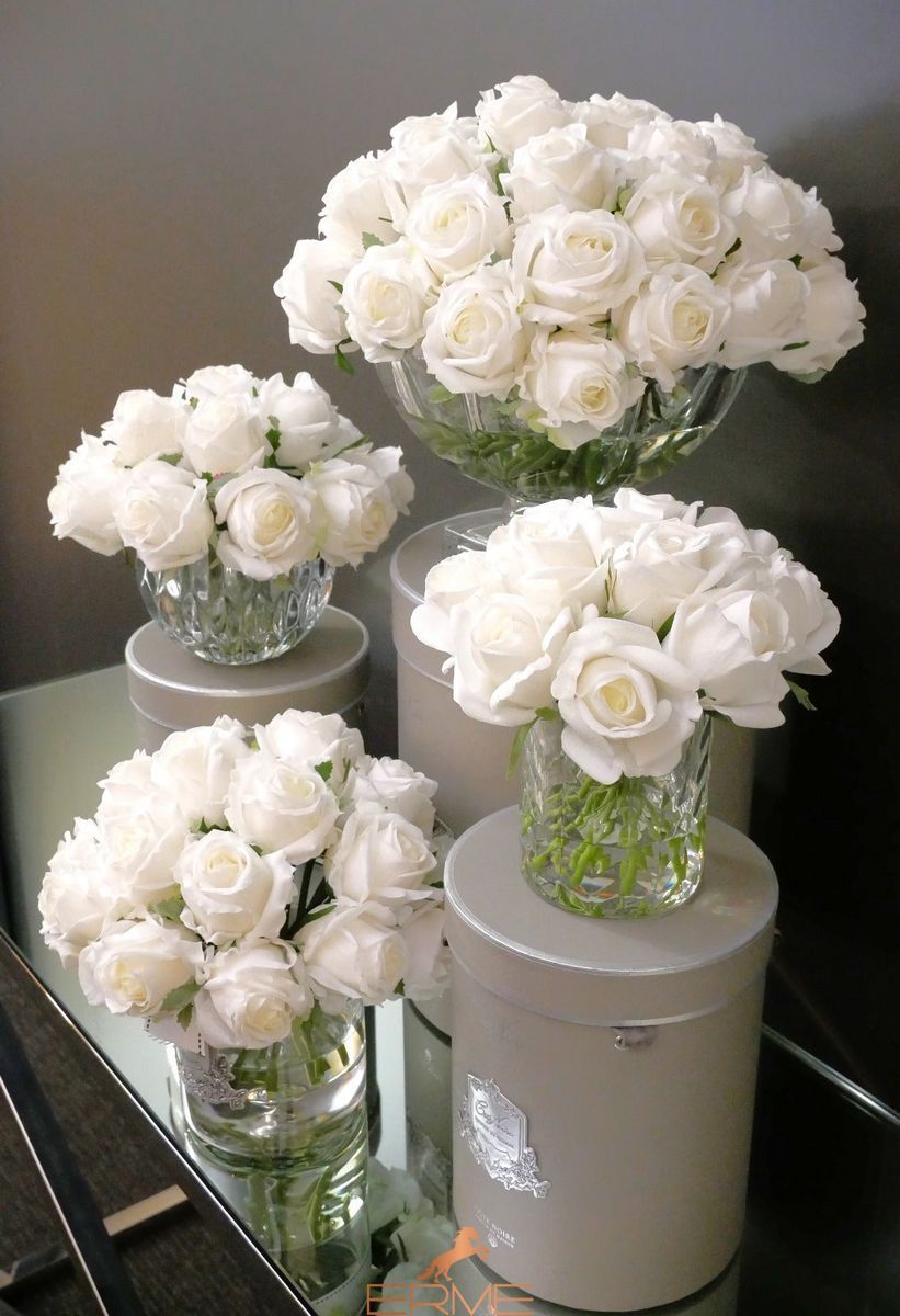 Aromatic composition Cote Noire Centerpiece - White / Silver, Under the order (delivery from 4 weeks)