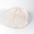 Round fur pillow Mansion - Himalaya Blush