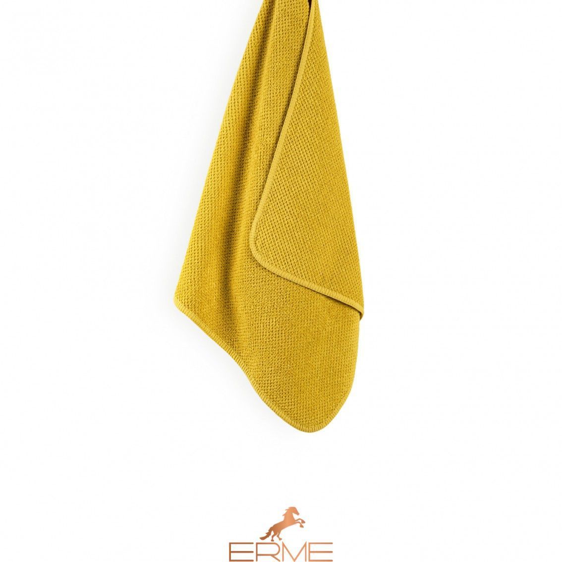 Полотенце Graccioza Bee Waffle Mustard 100% хлопок (30x30 см)
