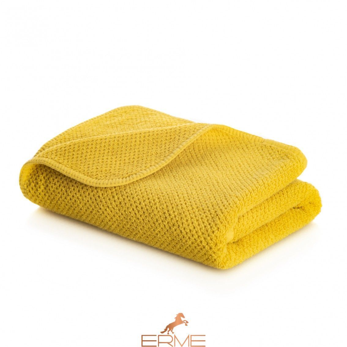 Полотенце Graccioza Bee Waffle Mustard 100% хлопок (30x30 см)
