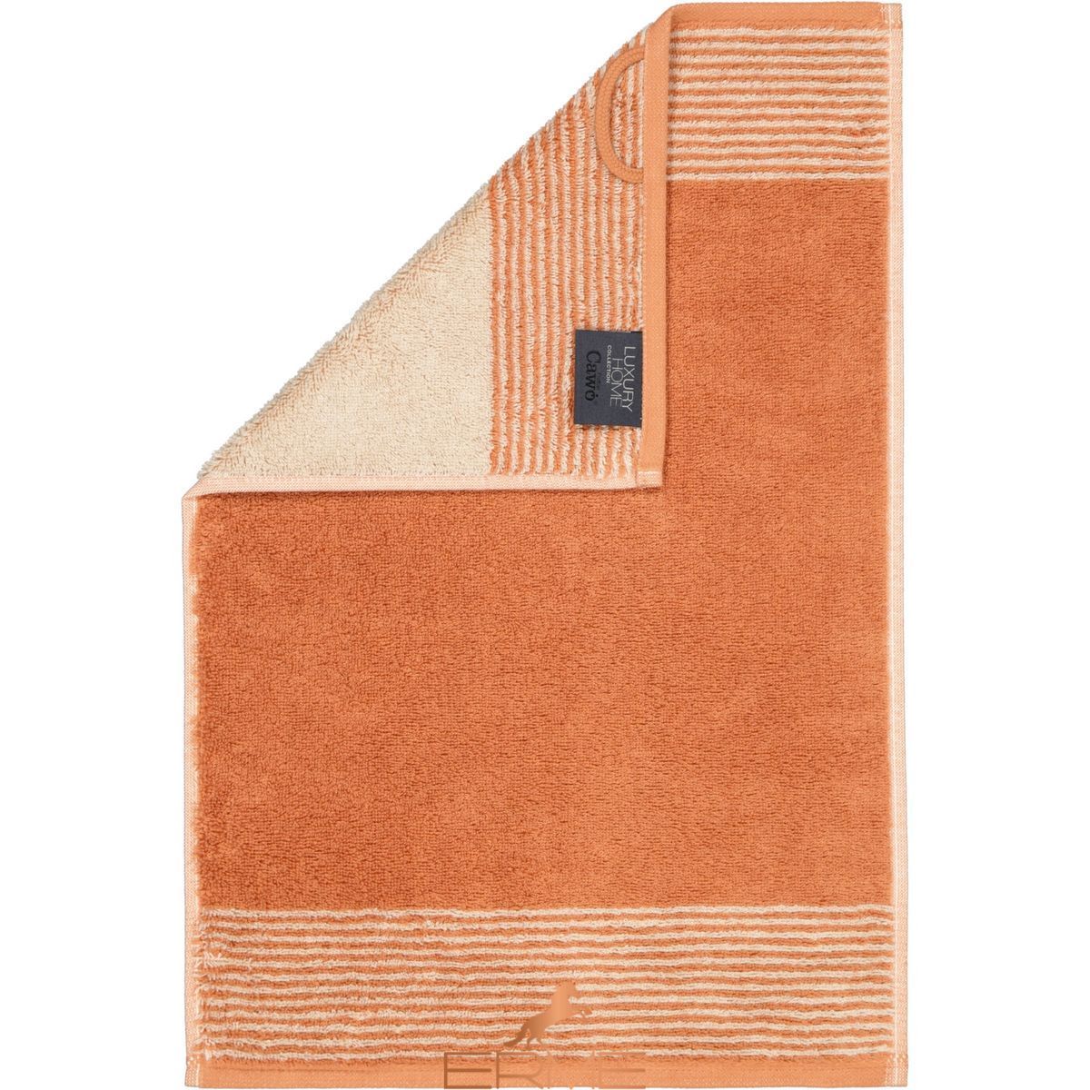Towel Cawoe - Two-tone Kupfer, 30х30