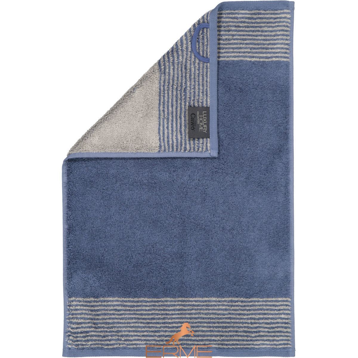 Рушник Cawoe - Two-tone Nachtblau, 30х30