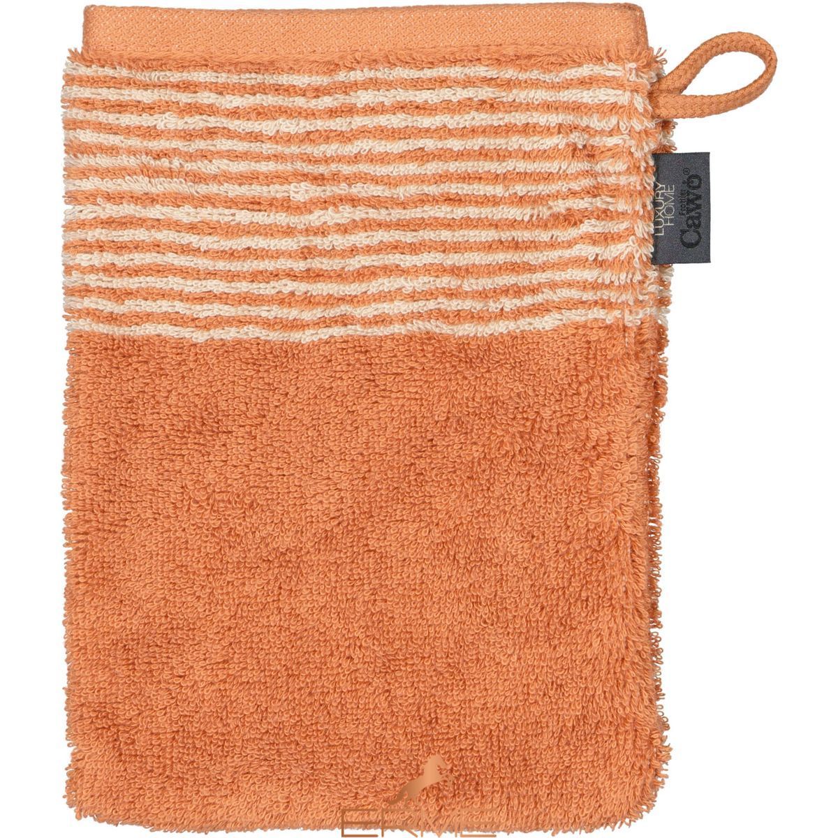Towel Cawoe - Two-tone Kupfer, 30х30