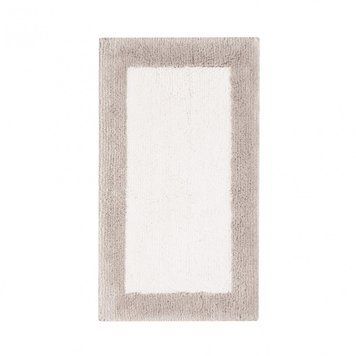 Коврик для ванной Graccioza Bicolore Fog/Snow 100% хлопок (50х80 см)