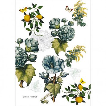 Kitchen towel Coucke Garnier Thiebaut - Giardino bleu