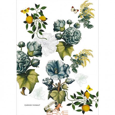 Kitchen towel Coucke Garnier Thiebaut - Giardino bleu