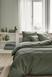 Bed linens - Essix Parure en coton Ga&iuml;a Palme, 50x70, 155x200, 180x290