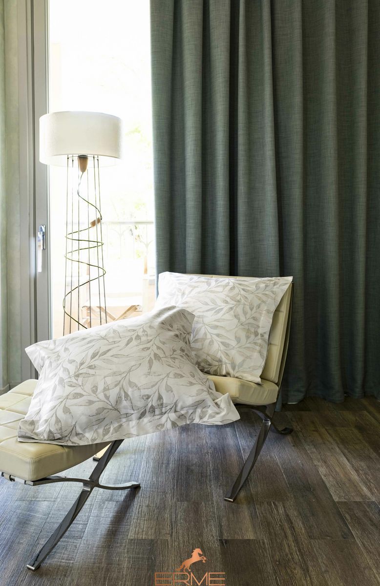 Постільна білизна Signoria Firenze - Argentario BEIGE / WILTON BLUE, 50x75 (2шт), 155x200 (2шт), 270x290