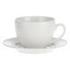 La porcellana Bianca - Tea cup with saucer - Collina