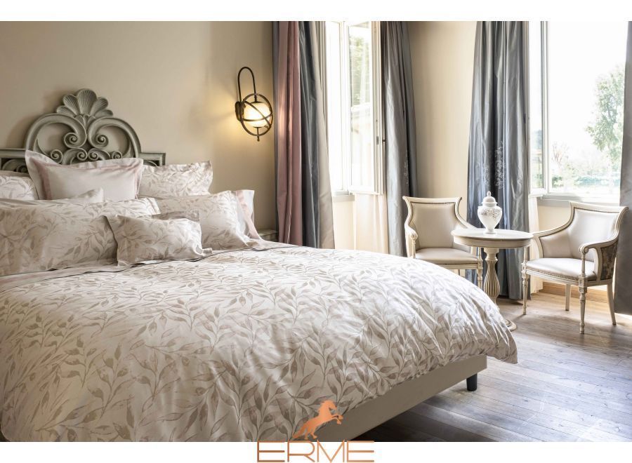 Постільна білизна Signoria Firenze - Argentario PINK / KHAKI, 50x75 (2шт), 155x200 (2шт), 270x290