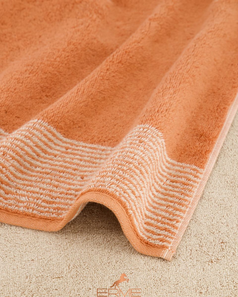 Towel Cawoe - Two-tone Kupfer, 30х30