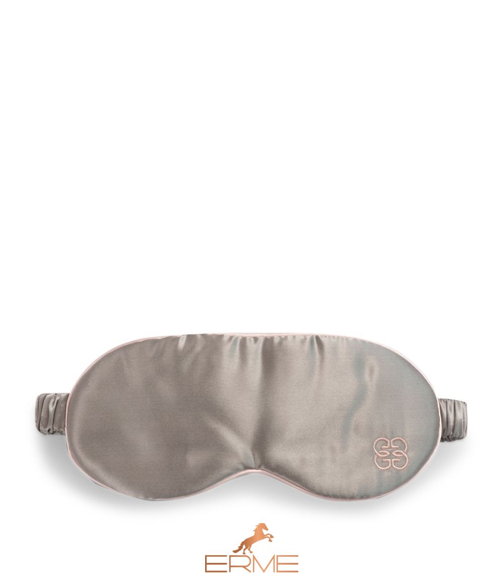 Sleeping mask Gingerlily - Gray, 8.3 x 3.5, 10,2 x 4,7 x 1,2