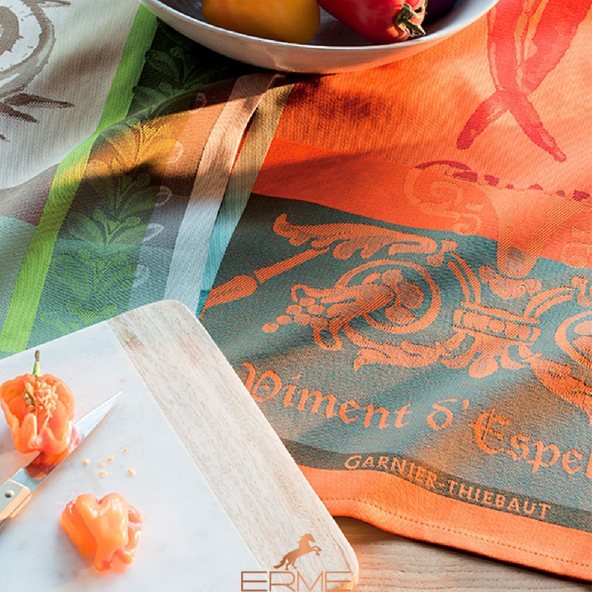 Рушник для кухні Garnier Thiebaut - Piment d'espelette epices