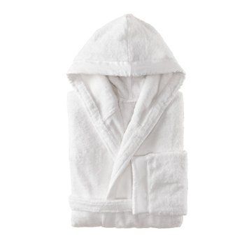 Бавовняний халат Biancoperla Nantes White