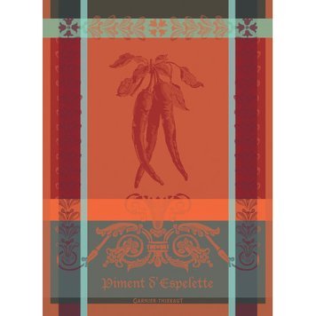 Kitchen towel Coucke Garnier Thiebaut - Piment d'espelette epices