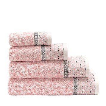 Рушник банний Бавовна Le Jacquard Francais Charme Pink (30x50 см)