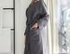 Robe Blanc Des Vosges Manoir Anthracite
