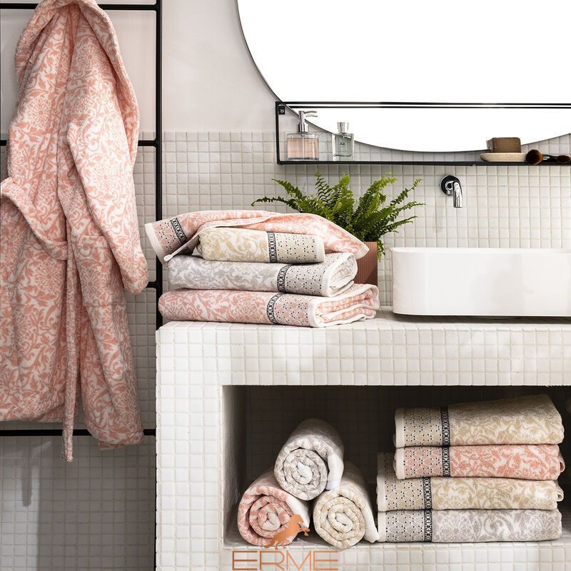 Рушник банний Бавовна Le Jacquard Francais Charme Pink (30x50 см)