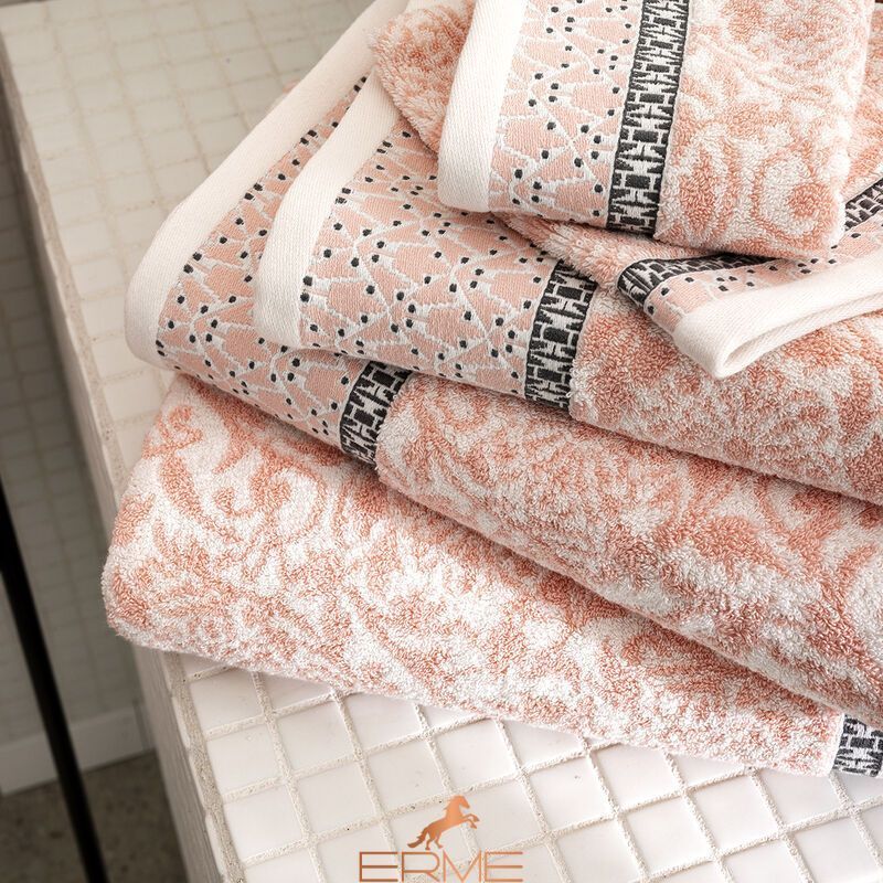 Рушник банний Бавовна Le Jacquard Francais Charme Pink (30x50 см)