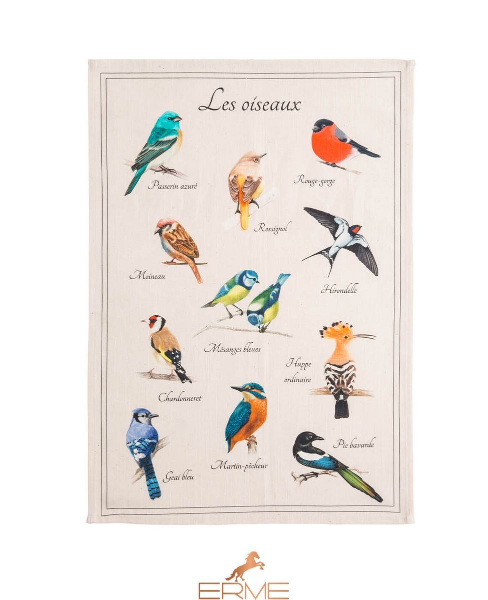 Рушник для кухні Coucke - Les Oiseaux